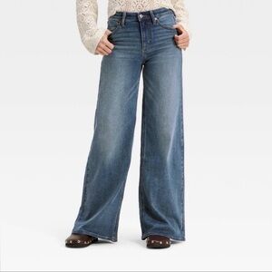 High-Rise Wide Leg Jeans - Universal Thread Vintage Medium Wash